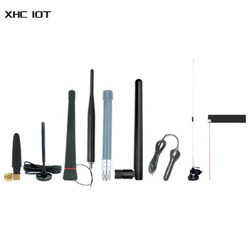 2ШТ 433 МГц XHCIOT WIFI Резиновая антенна серии 4dBi SMA-J Складная антенна для беспроводного модуля Walkie Talkie