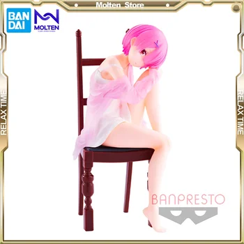 BANDAI BANPRESTO Оригинал Re: Zero, начинающий жизнь в другом мире, время отдыха, аниме, фигурка из ПВХ, полная модель