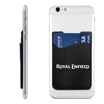 Изготовленный на Заказ Чехол-бумажник с Логотипом Royal-Enfields Для Телефона Приклеивается К Держателю Слота для Удостоверения Личности Мотогонщика Motor ID Card