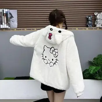 Новая Кашемировая куртка Kawaii Sanrio из аниме 