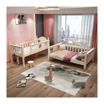 Современные деревянные детские двухъярусные кровати с лестницей двухъярусная кровать для детей